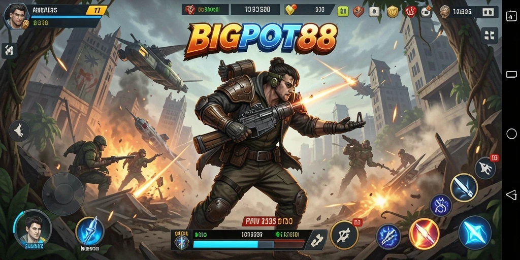 Tangkapan layar gameplay <strong>BIGPOT88</strong> yang mengesankan dan menarik.