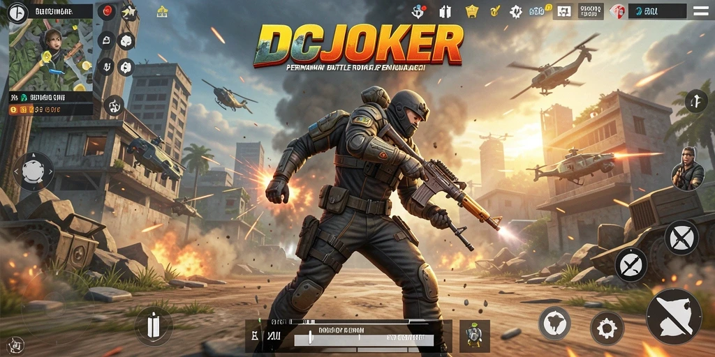 Gameplay seru Battle Royale di IDCJOKER menunjukkan aksi mendebarkan.