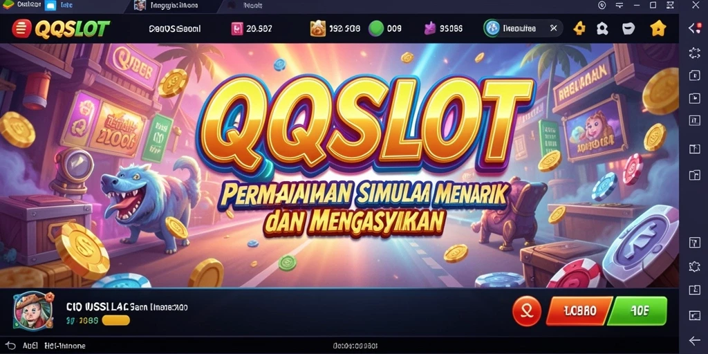 Tampilan menangkap momen seru gameplay QQSLOT.