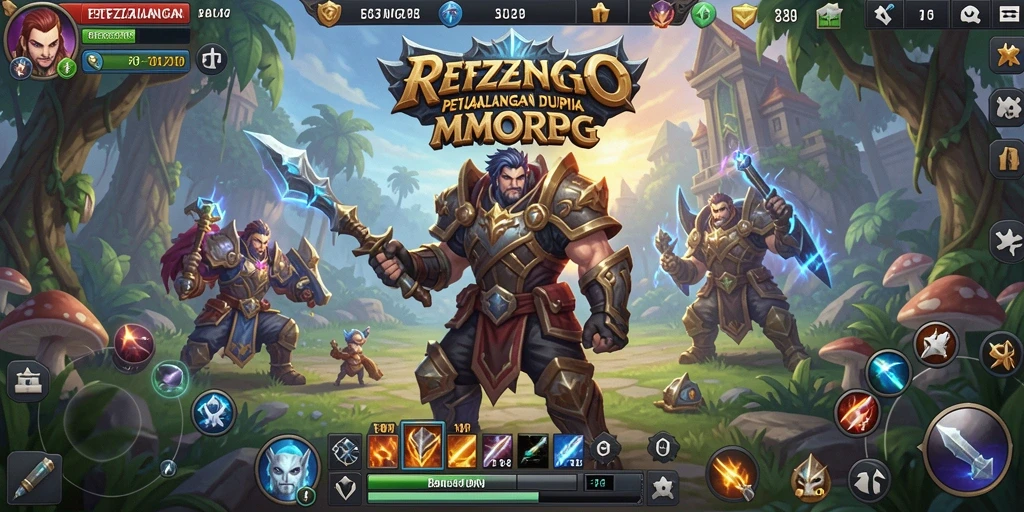Gameplay menakjubkan dalam dunia fantasi REZEGO.
