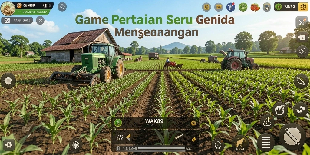 Gameplay WAK89 yang menarik di dunia pertanian.
